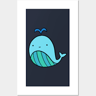 Whale hello there! Posters and Art